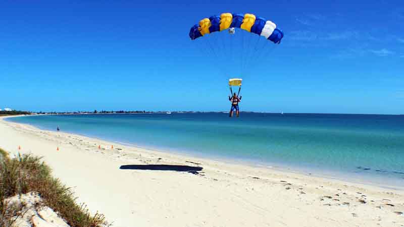 Experience the thrill of freefall with a 15,000ft tandem skydive over the beautiful beaches of Rockingham!